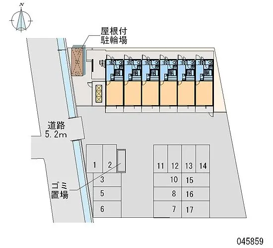 倉敷市中畝４丁目 月極駐車場